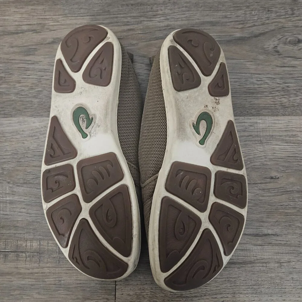 Olukai Men's Nohea Mesh Size 10 Slip On Casual Comfort Breathable‎